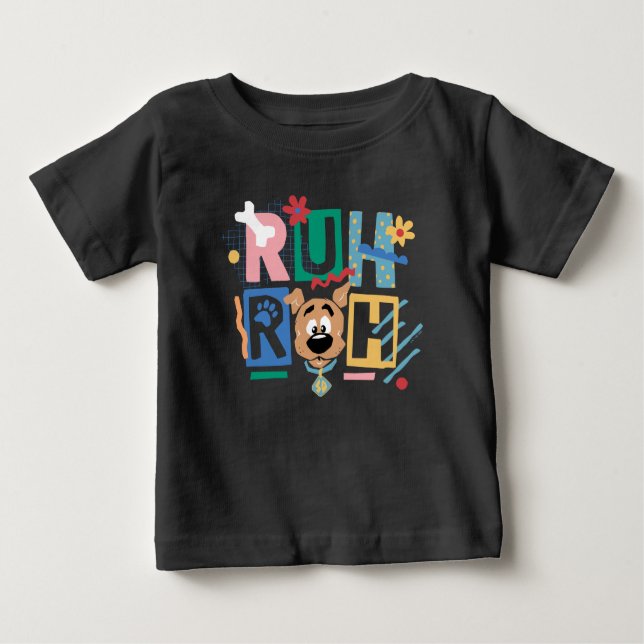 Scooby-Doo | Ruh Roh Baby Scooby-Doo Baby T-Shirt (Front)