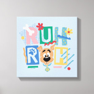 Scooby-Doo Ruh Roh Baby Scooby-Doo Canvas Print