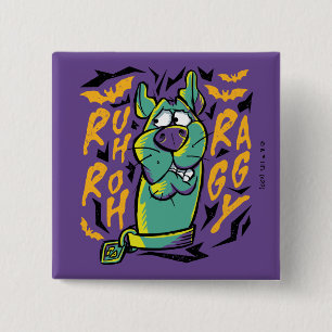 Scooby-Doo Ruh Roh Raggy 15 Cm Square Badge