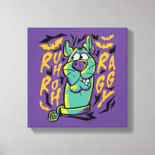 Scooby-Doo Ruh Roh Raggy Canvas Print