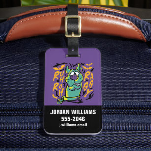 Scooby-Doo   Ruh Roh Raggy Luggage Tag