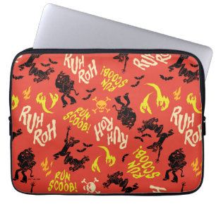 Scooby-Doo   Ruh Roh Run Scoob! Pattern Laptop Sleeve