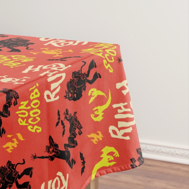 Scooby-Doo | Ruh Roh Run Scoob! Pattern Tablecloth (In Situ)