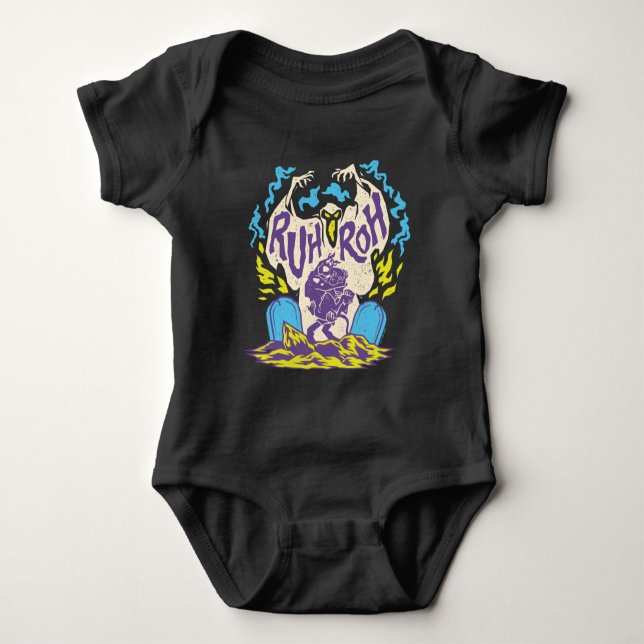 Scooby-Doo | Ruh Roh Scooby & Shaggy Baby Bodysuit (Front)