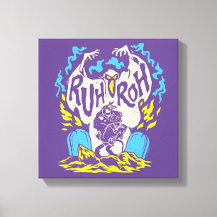 Scooby-Doo Ruh Roh Scooby & Shaggy Canvas Print