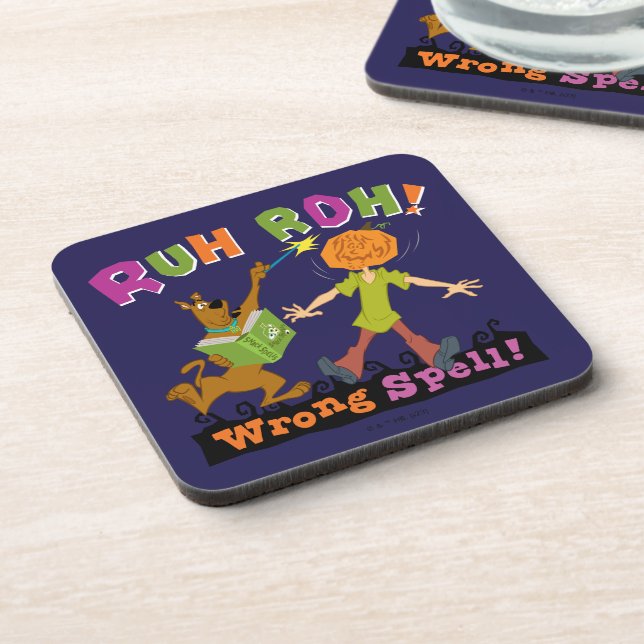 Scooby-Doo | Ruh Roh! Wrong Spell! Coaster (Left Side)