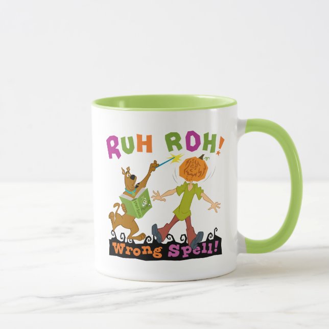 Scooby-Doo | Ruh Roh! Wrong Spell! Mug (Right)