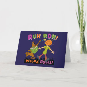 Scooby-Doo   Ruh Roh! Wrong Spell! Note Card
