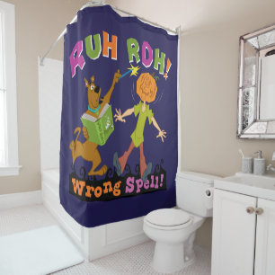 Scooby-Doo Ruh Roh! Wrong Spell! Shower Curtain