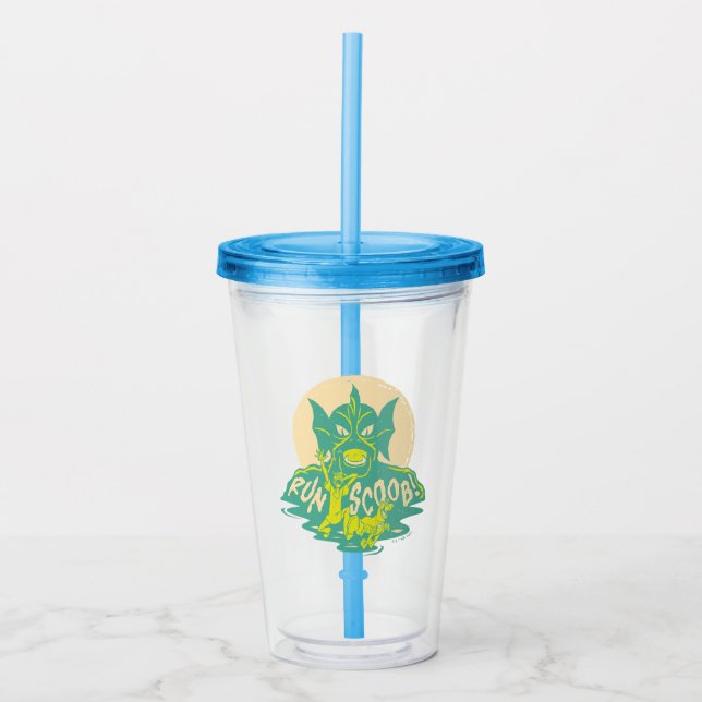 Scooby-Doo | Run Scoob! Acrylic Tumbler (Front)
