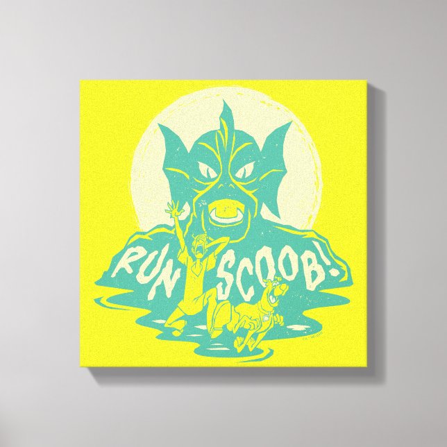 Scooby-Doo | Run Scoob! Canvas Print (Front)