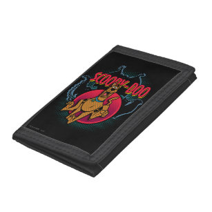 Scooby-Doo Running From Ghosts Graphic Trifold Wallet
