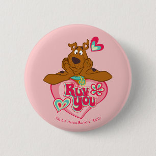 Scooby-Doo - Ruv You 6 Cm Round Badge
