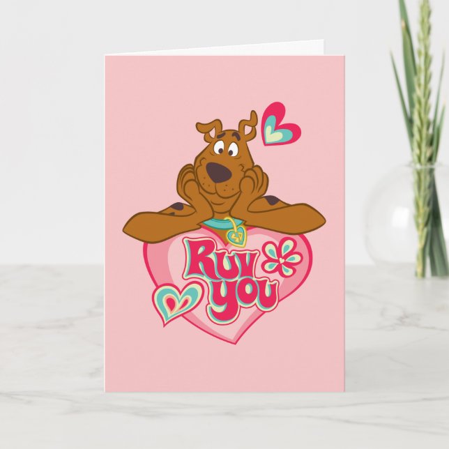Scooby-Doo - Ruv You Holiday Card (Front)
