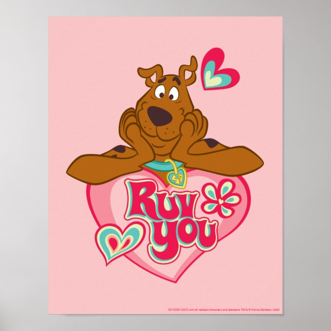 Scooby-Doo - Ruv You Poster (Front)