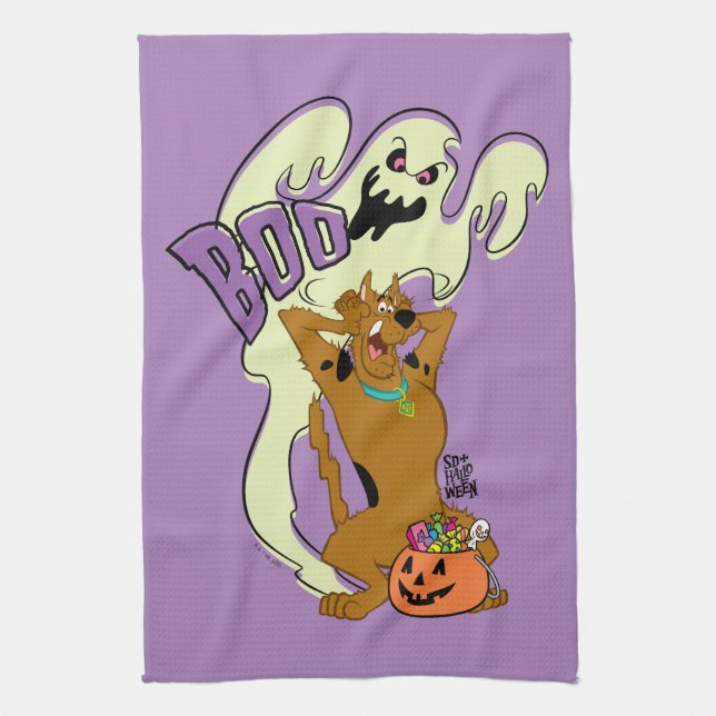 Scooby-Doo | Scooby-Doo Boo Tea Towel (Vertical)