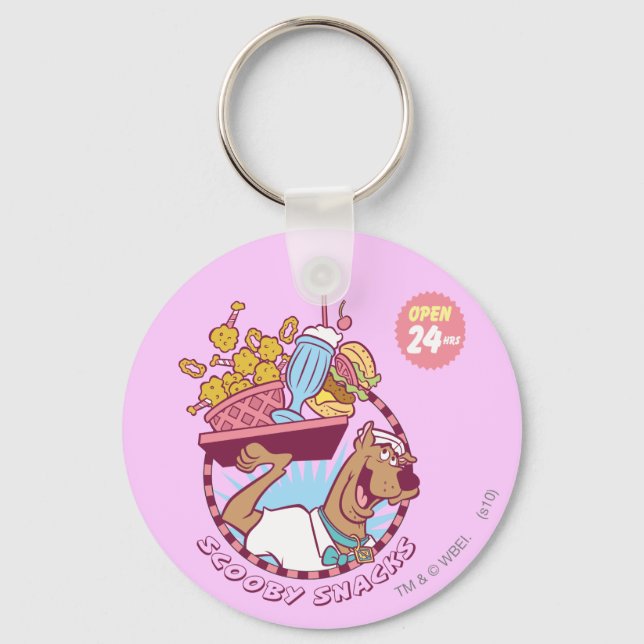 Scooby-Doo "Scooby Snacks" Key Ring (Front)