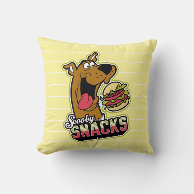 Scooby-Doo "Scooby Snacks" Logo Cushion (Front)