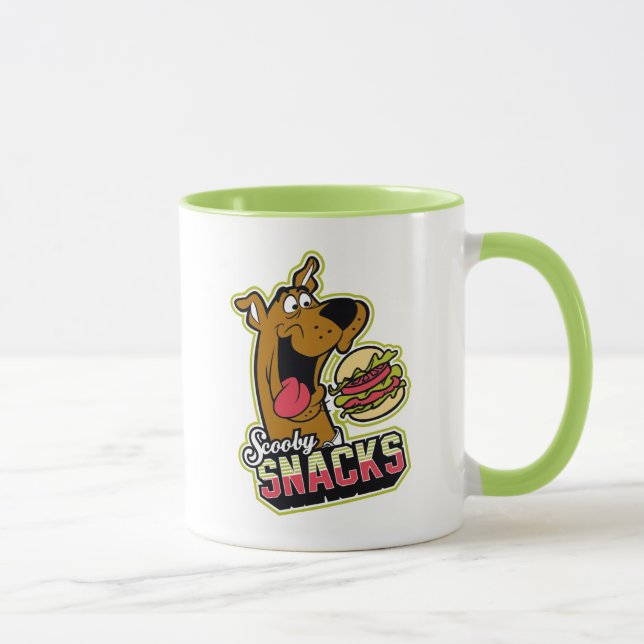 Scooby-Doo "Scooby Snacks" Logo Mug (Right)