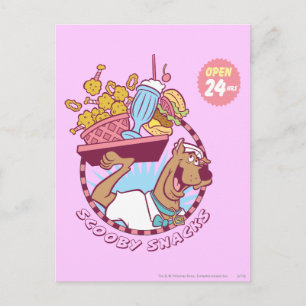 Scooby-Doo "Scooby Snacks" Postcard