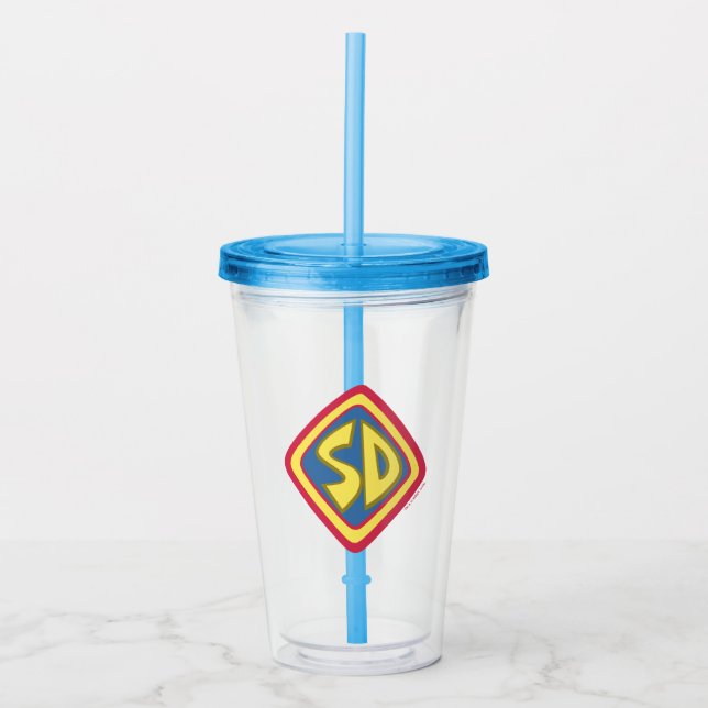 Scooby-Doo "SD" Icon Acrylic Tumbler (Front)