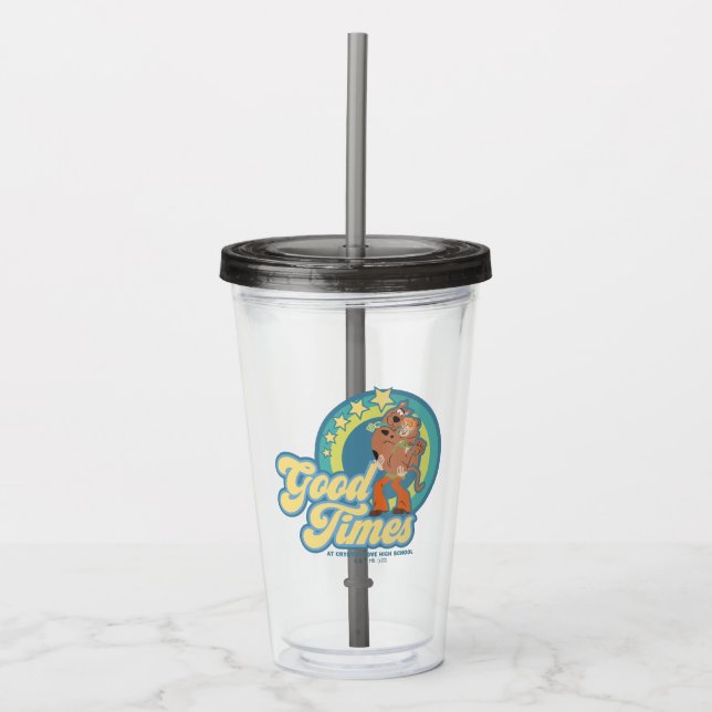 Scooby-Doo & Shaggy Good Times at Crystal Cove HS Acrylic Tumbler (Front)