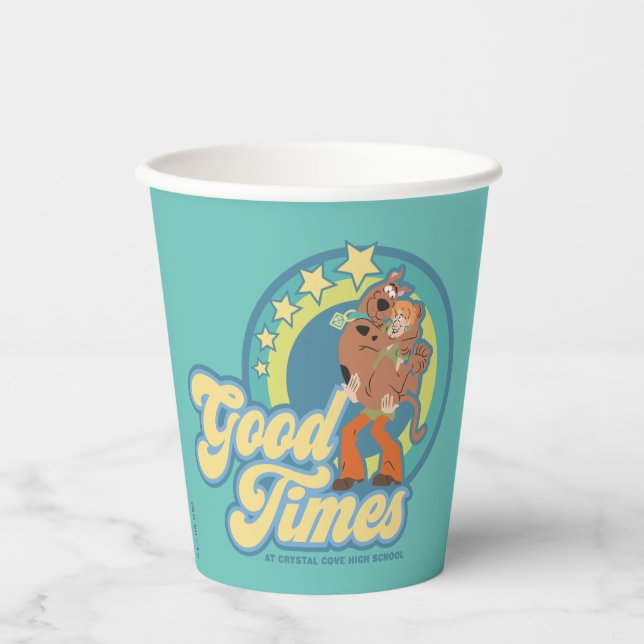 Scooby-Doo & Shaggy Good Times at Crystal Cove HS Paper Cups (Front)