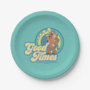 Scooby-Doo & Shaggy Good Times at Crystal Cove HS Paper Plate