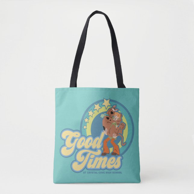 Scooby-Doo & Shaggy Good Times at Crystal Cove HS Tote Bag (Front)