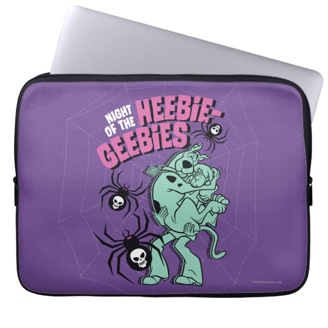 Scooby-Doo & Shaggy Heebie-Geebies Laptop Sleeve (Front)