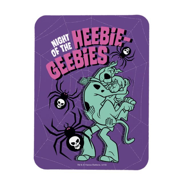Scooby-Doo & Shaggy Heebie-Geebies Magnet (Vertical)