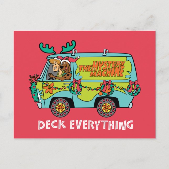 Scooby-Doo & Shaggy In The Holiday Mystery Machine (Front)