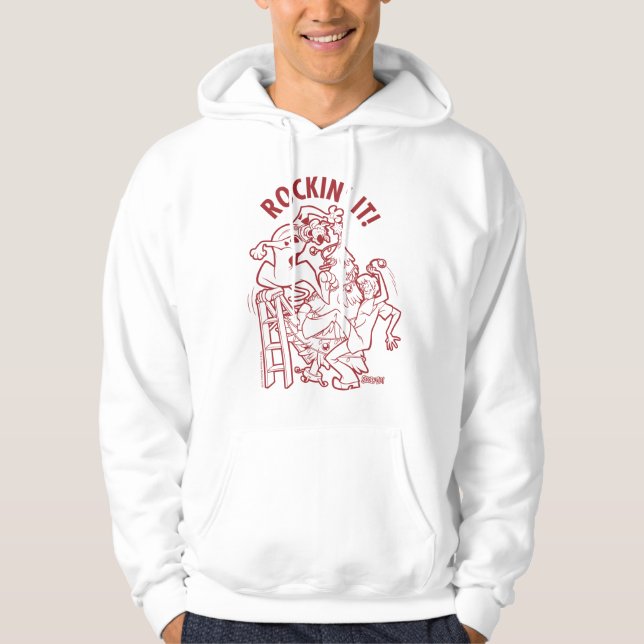 Scooby-Doo & Shaggy Rockin' It 'Round The Tree Hoodie (Front)
