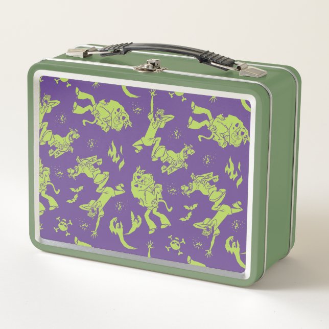 Scooby-Doo | Shaggy & Scooby Running Scared Metal Lunch Box (Front)