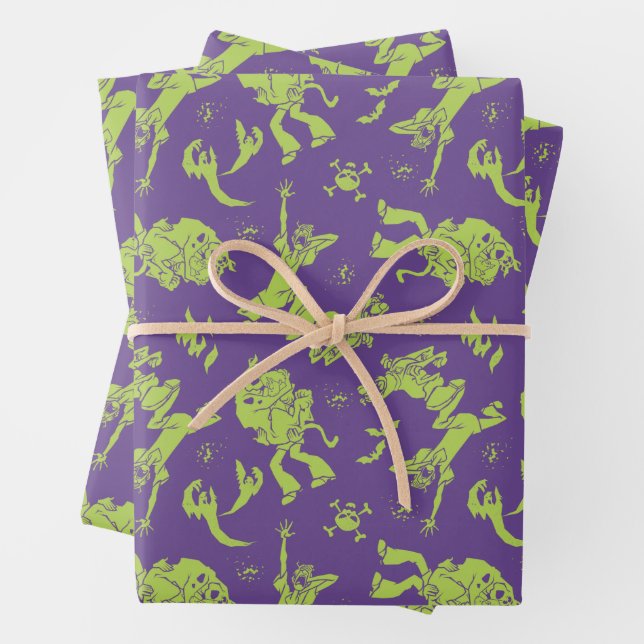 Scooby-Doo | Shaggy & Scooby Running Scared Wrapping Paper Sheet (In situ)