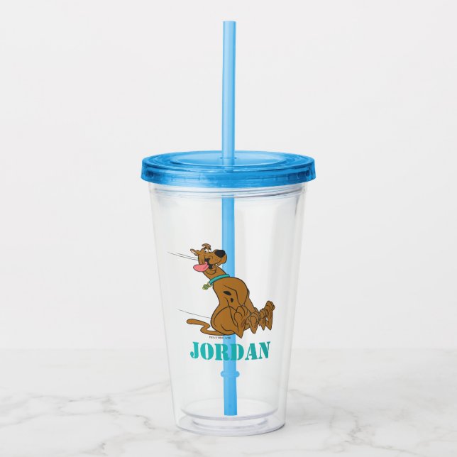 Scooby-Doo Slide With Tongue Out Acrylic Tumbler (Front)
