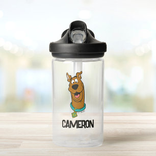 Scooby-Doo Smiling Face Add Your Name Water Bottle