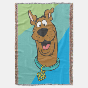 Scooby-Doo Smiling Face Throw Blanket