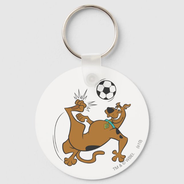 Scooby-Doo Soccer Overhead Kick Key Ring (Front)