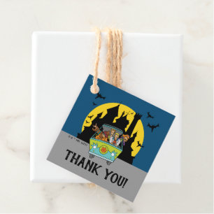 Scooby-Doo Spooktacular Birthday Thank You Favour Tags