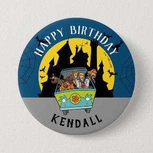 Scooby-Doo Spooktacular Halloween Birthday 7.5 Cm Round Badge