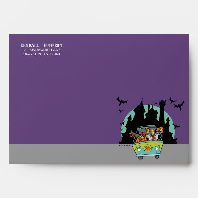 Scooby-Doo Spooktacular Halloween Party Envelope (Front)