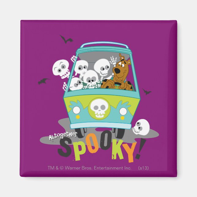 Scooby-Doo Spooky Mystery Machine Magnet (Front)