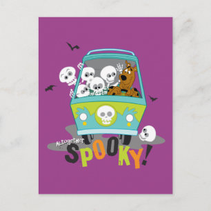 Scooby-Doo Spooky Mystery Machine Postcard