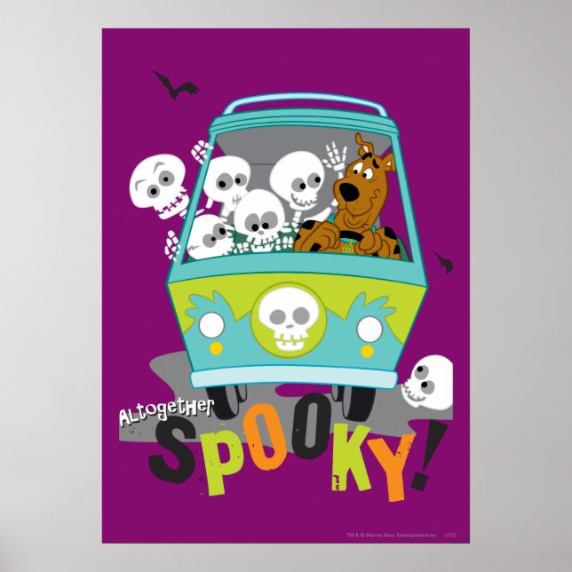 Scooby-Doo Spooky Mystery Machine Poster (Front)