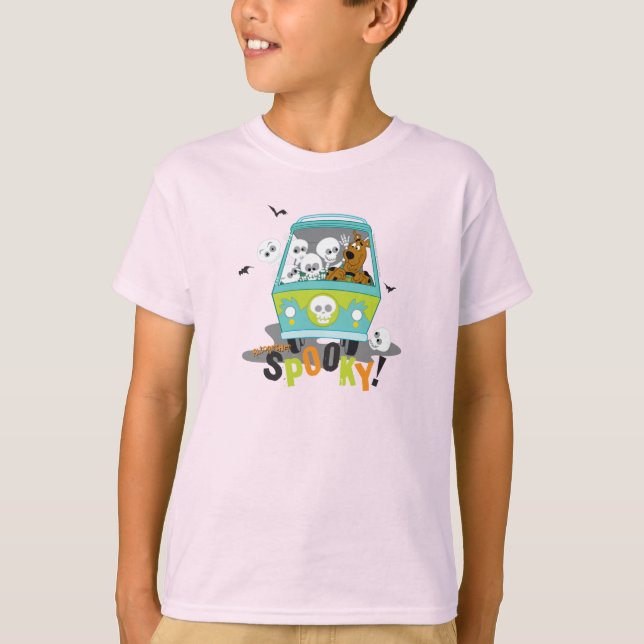 Scooby-Doo Spooky Mystery Machine T-Shirt (Front)
