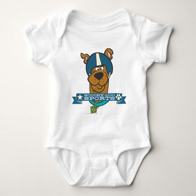 Scooby-Doo Sports Baby Bodysuit (Front)