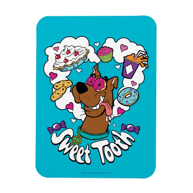 Scooby-Doo "Sweet Tooth" Magnet (Vertical)