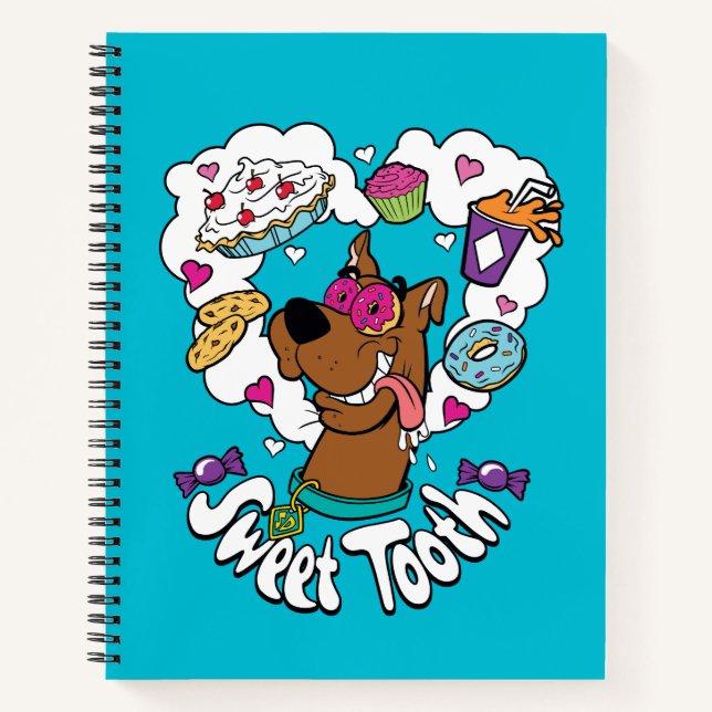 Scooby-Doo "Sweet Tooth" Notebook (Front)