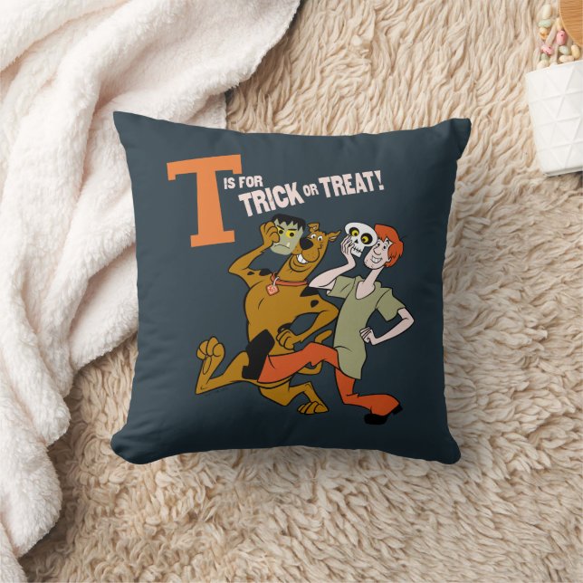 Scooby-Doo | T is for Trick or Treat Cushion (Blanket)